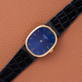 1970s Patek Philippe Ellipse Blue Dial - Purplish Patina (Ref. 3648)