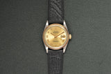 1976 Rolex Datejust 16013 Champagne Roman Dial