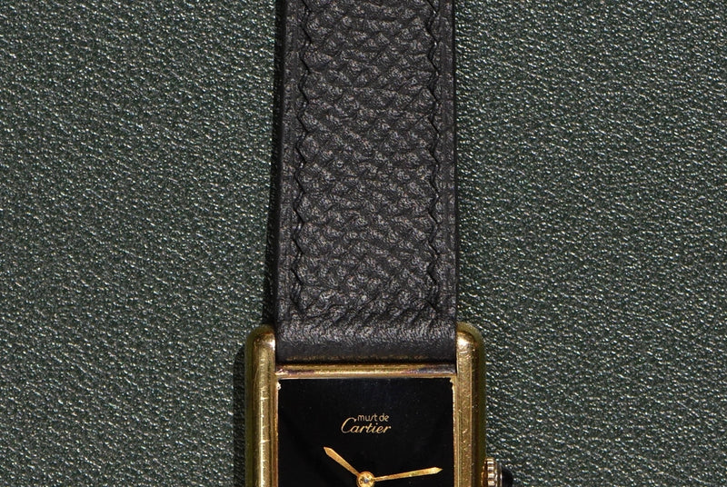 Cartier Tank Must De Cartier Black Dial