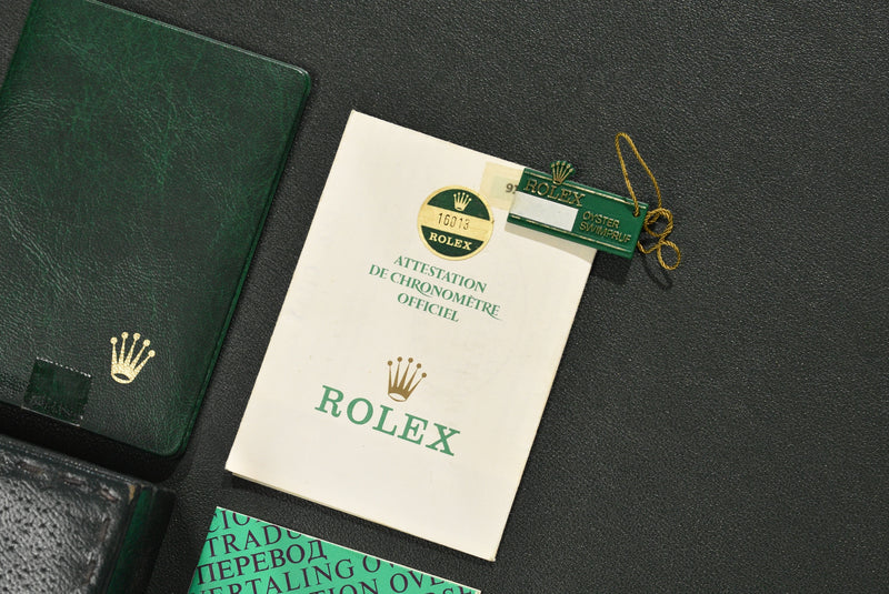 1987 Rolex Datejust 16013 Linen DIal With A Complete Set