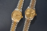 1970 Rolex Datejust 1601 Two-Tone No Lume Dial