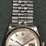1972 Rolex Datejust 1601 No-Lume Dial With Box & Hangtags