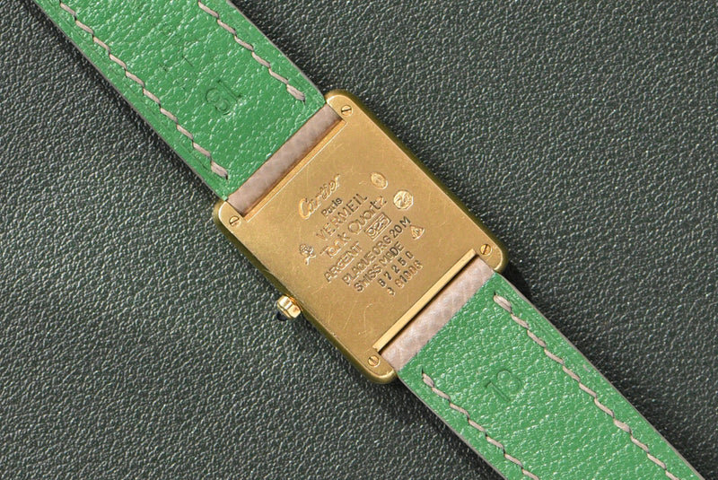 Cartier Tank Must De Cartier Burgundy Red Dial
