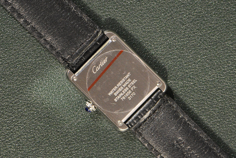 Cartier Tank Solo 3170 Piano Dial
