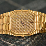 Audemars Piguet Bamboo 18k Pave Dial **Pending**