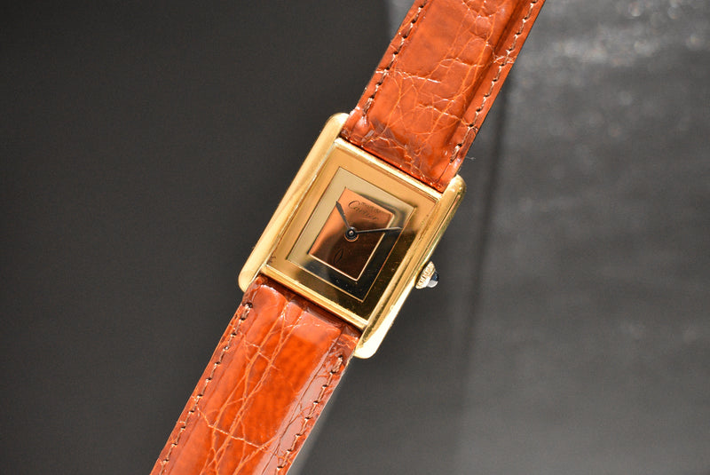 Cartier Tank Must De Cartier Tri-Color Dial