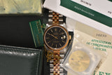 1989 Rolex Datejust 16233 Tapestry With Box, Papers, Service and Extra Dial