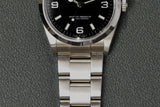 2007 Rolex Explorer 1 114270 Complete Set With Engraved Rehaut