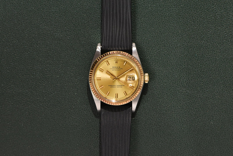 1973 Rolex Datejust 1601 Two-Tone Sigma WideBoy Dial