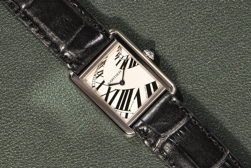 Cartier Tank Solo 3170 Piano Dial