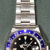 1989 Rolex GMT 16700 Pepsi With A Spider Dial