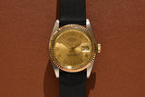 1973 Rolex Datejust 1601 Two-Tone Sigma WideBoy Dial