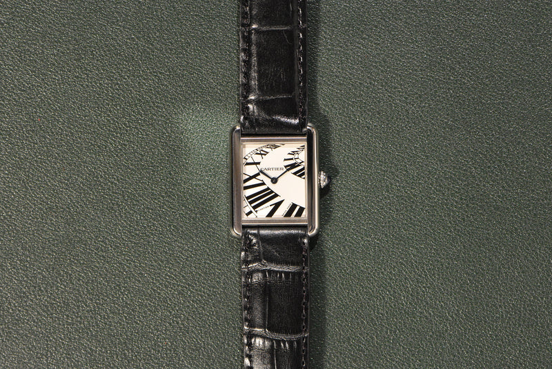 Cartier Tank Solo 3170 Piano Dial