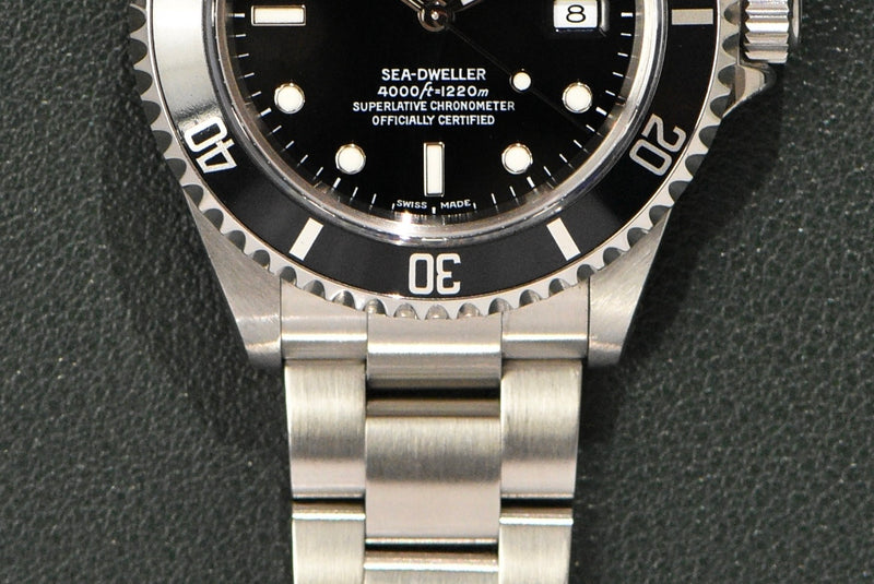 2002 Rolex Sea-Dweller 16600 Complete Set