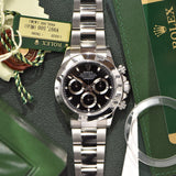 2010 Rolex Daytona 116520 Early APH Dial With A Complete Set