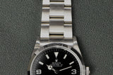 2007 Rolex Explorer 1 114270 Complete Set With Engraved Rehaut