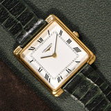 1969 Longines Tank Square Jumbo with Pouch