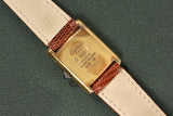 Cartier Tank Must De Cartier Burgundy Red Dial **Pending Sale**