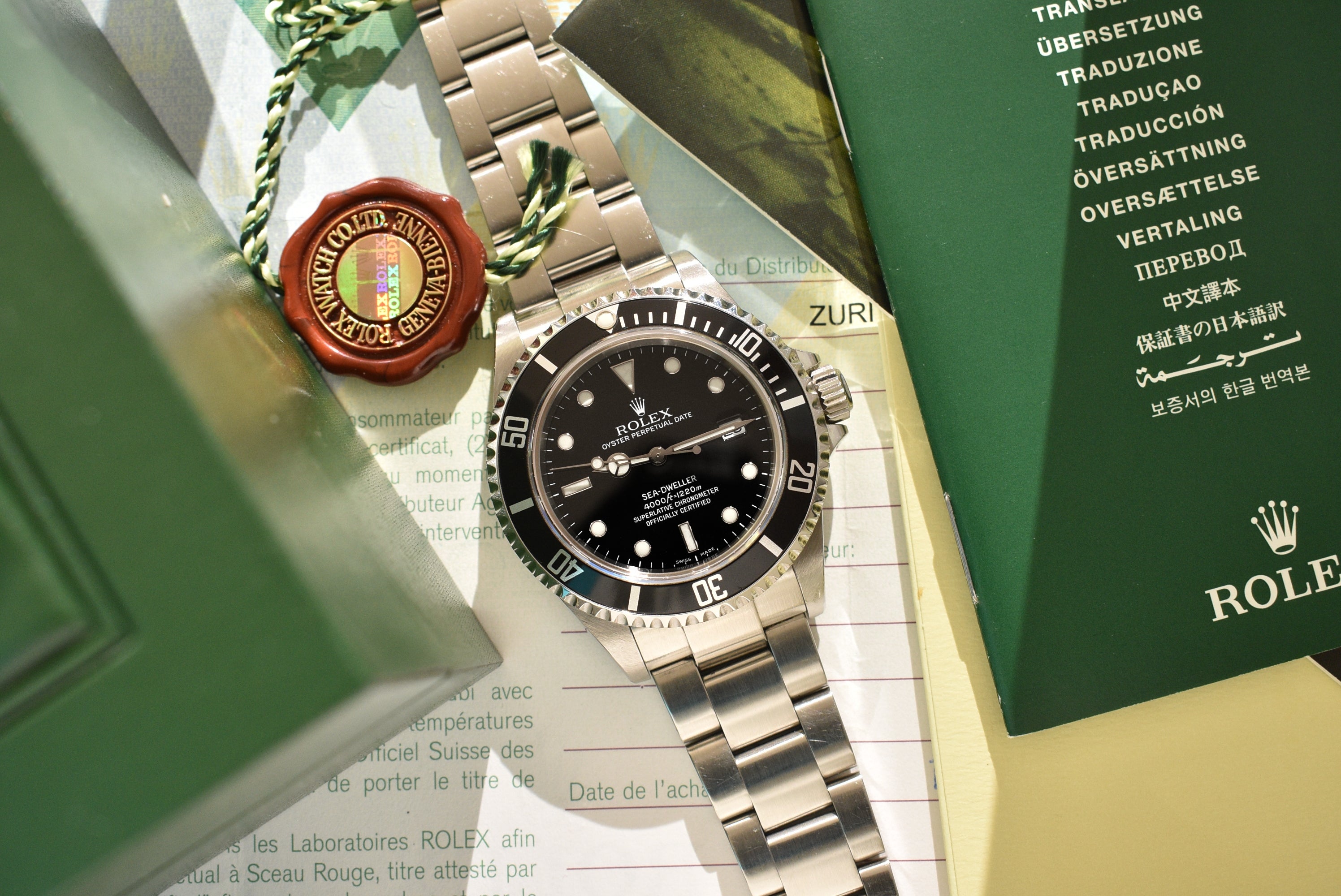 Rolex sea dweller outlet 2005