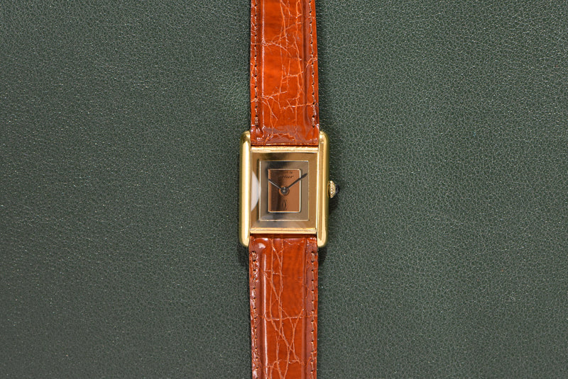 Cartier Tank Must De Cartier Tri-Color Dial