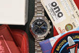 2001 Omega Speedmaster Triple Calendar 3523.80 Complete Set With Service Papers