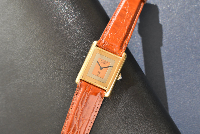 Cartier Tank Must De Cartier Tri-Color Dial