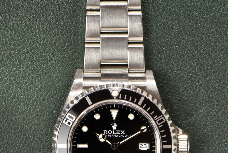 2005 Rolex Sea-Dweller 16600 Complete Set W/ Open Papers