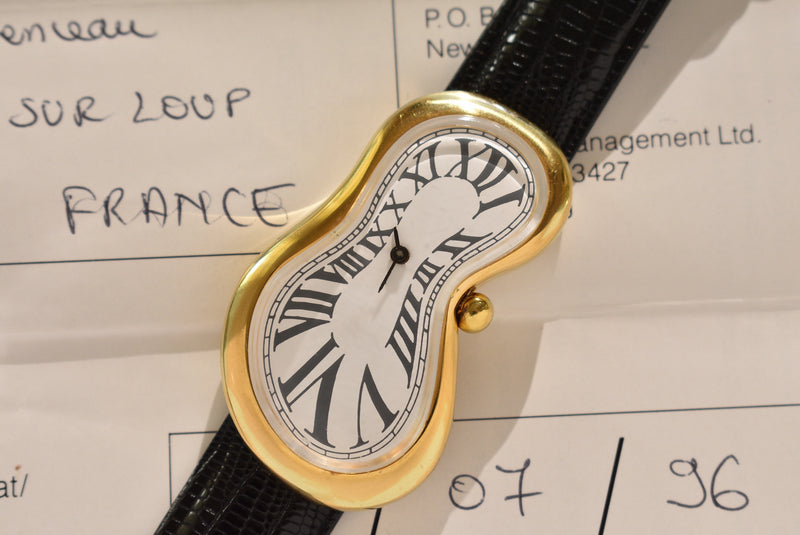 1996 Exaquo Softwatch "Salvador Dali" With Box and Papers (2x Straps)