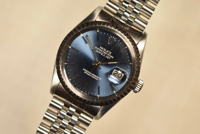 Rolex Datejust Blue - 16030