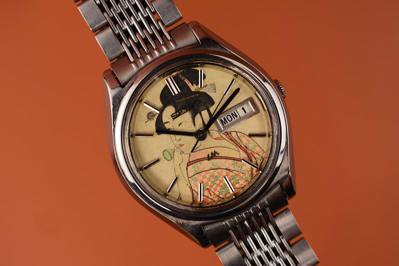 Seiko Lord Matic Ukiyo-E “Lady Smoking”