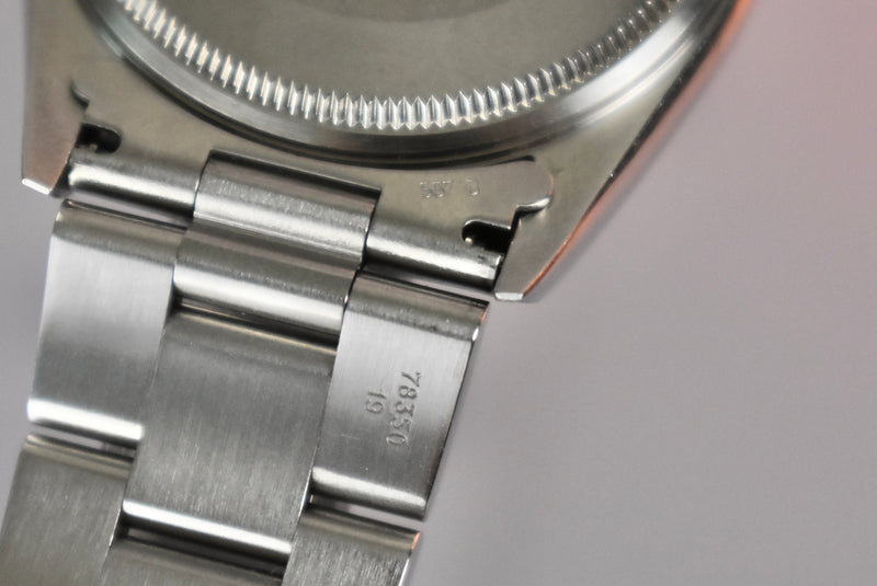 Rolex Air King 14000 Salmon Dial With Box and Booklet