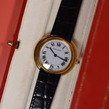 Cartier Vendome Ronde Paris Dial With Box