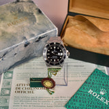 1991 Rolex Submariner 16610 Tritium with Box and Papers