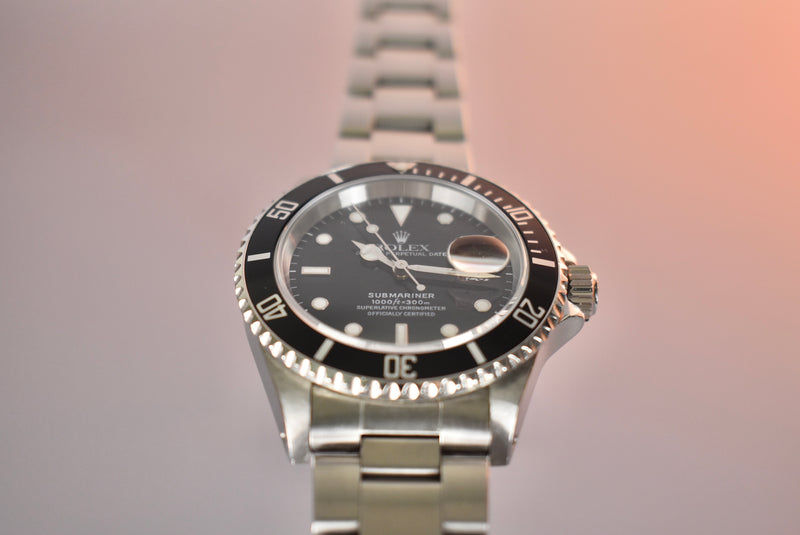 Rolex Submariner 16610 with Service Papers