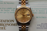 Rolex Datejust ref 16233 Papers
