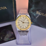 1980s Bulova Royal Oak Automatic With Box and Papers