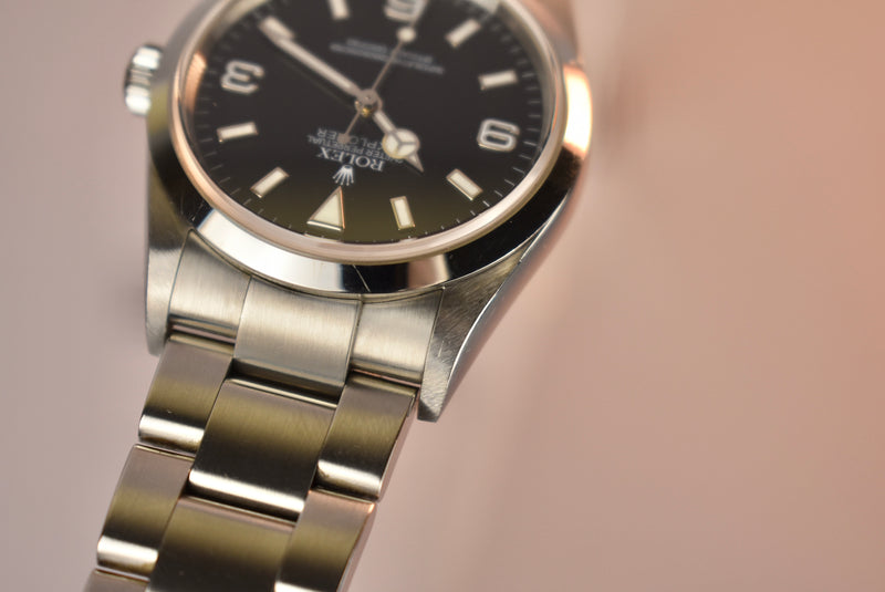 2001 Rolex Explorer 114270 with Complete Set