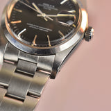 1978 Rolex Date 1500 Matte Black Sigma Dial With Papers