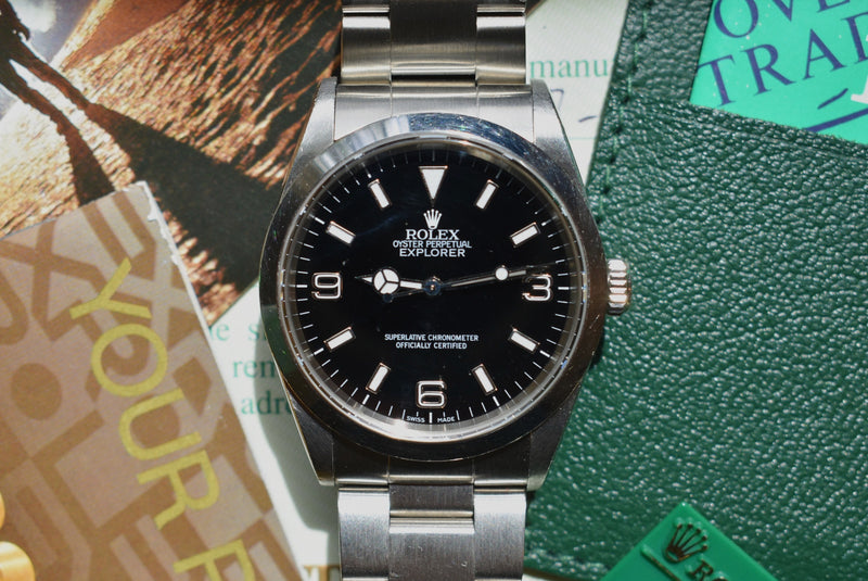 Rolex Explorer Box + Papers