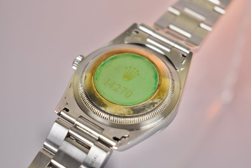 1996 Rolex Explorer 14270 Tritium Dial with Box and Papers