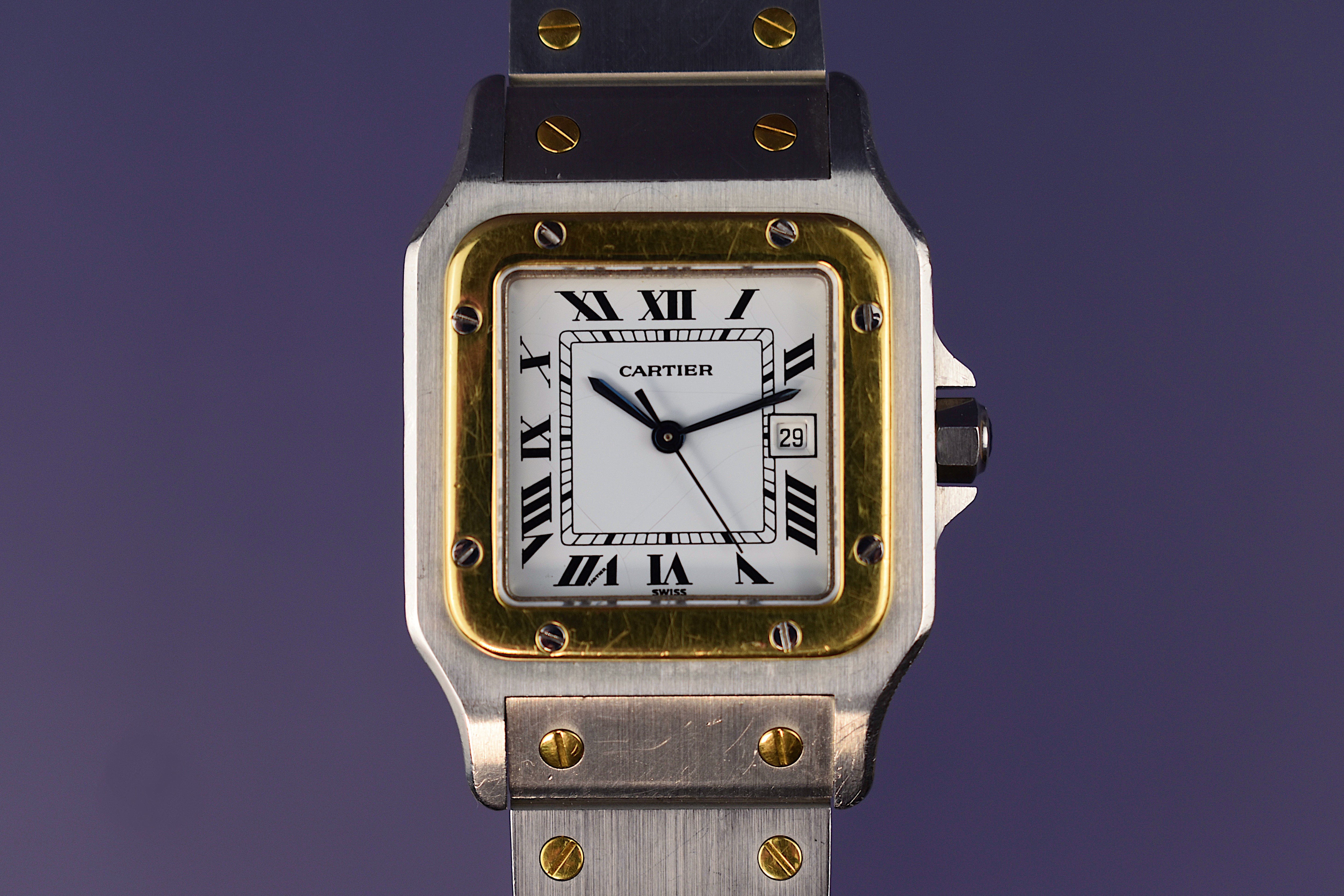 Cartier Santos Carree Spider dial Huntington Company