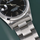 2003 Rolex Datejust 16200 Black Dial With Box and Papers