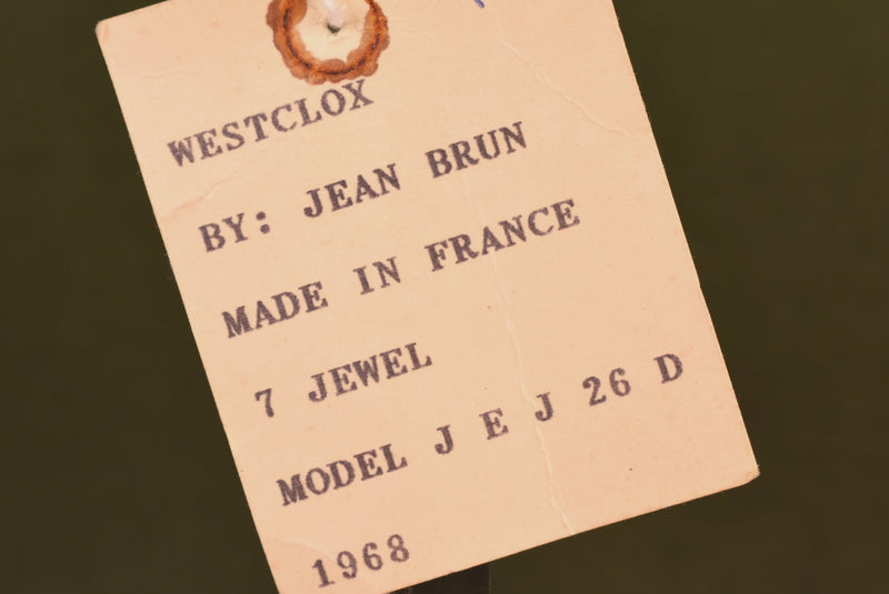 Westclox 75071 Vietnam War & Original Tag