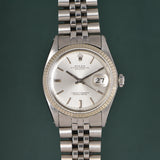 1970 Rolex Datejust 1601 Silver None Lume Dial