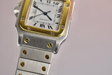 1980s Cartier Santos Carree Spider dial