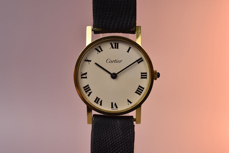 Cartier Tank Ronde Manual
