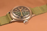 Bulova A17A Sterling Silver Pilots Watch