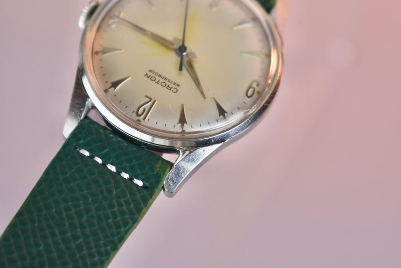 1950's Croton Time-Only With Twisted Lugs