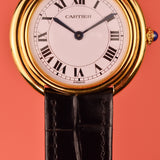 Cartier Vendome Ronde Paris Dial With Box