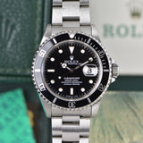 1993 Rolex Submariner 16610 Tritium With Box, Papers, and Booklets